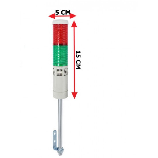 ขาย ทาวเวอร์ LAMP (Tower Lamp) 12-24V YH50-2D-J ไฟแสดงสถานะ ราคา 450.00 บาท ในไทย