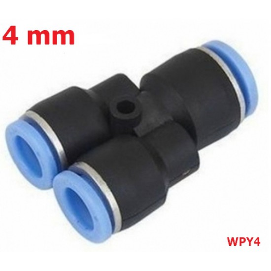 ขาย Fitting ข้อต่อลมสามทางตัว Y ขนาด 4mm WPY4 ราคา 8.00 บาท ในไทย