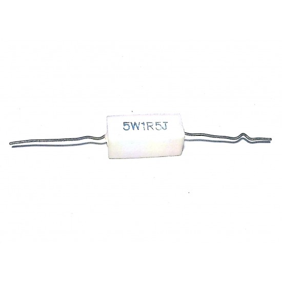 ขาย Resistor 5W 1.5 OHM 5W1R5J ราคา 12.00 บาท ในไทย